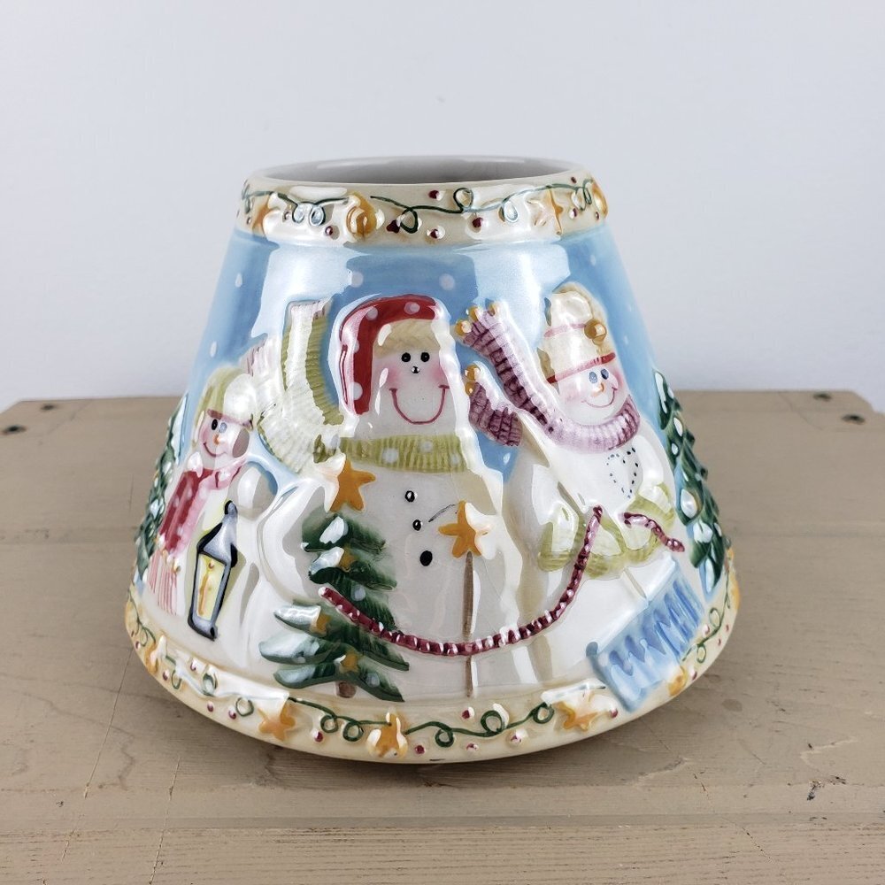 Yankee Candle Winter Scene Candle Topper